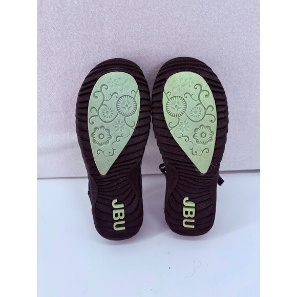 JBU Shoes  Women's 8M Wildflower Mary Jane Flat Navy Blue  Hook And Loop  NWT - Picture 8 of 8